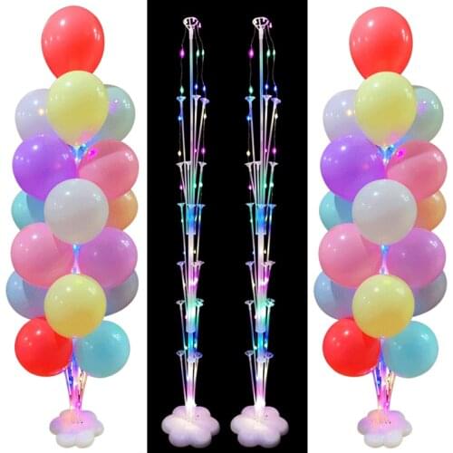7/13/19 Tube Balloon Holder Balloons Stand Column Eid Balloon Adult Kids Birthday Party BabyShower Wedding Decoration Supplies