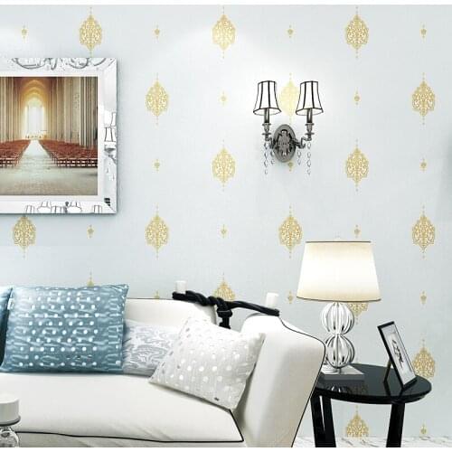 Wellyu papel de parede New Wallpapers Simple Floral Nonwoven Wallpaper Living Room Bedroom обои Background restaurant WallPaper