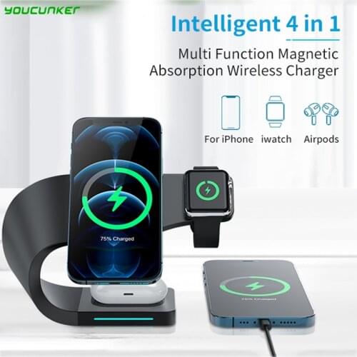 YOCUNKER Magnetic Wireless Chargers For Mobile Phones