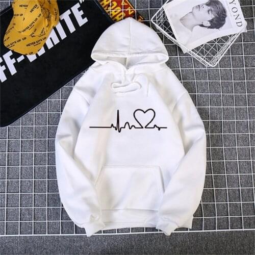 Oversized Harajuku Hoodies Plus Coat Women Charater Print Gray Sweatshirts Warm Long Sleeve Loose Pullovers Female Pockets Tops