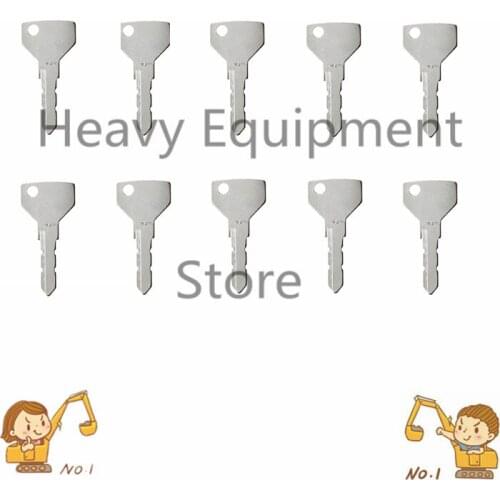 10 Pcs 879480 Ignition Key For Case IH Ford New Holland NH Tractor MT40012655
