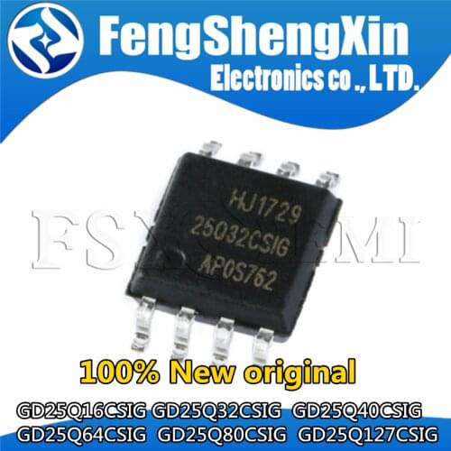 5-10Pcs GD25Q32CSIG 25Q32CSIG SOP-8 32Mbit SPI FLASH