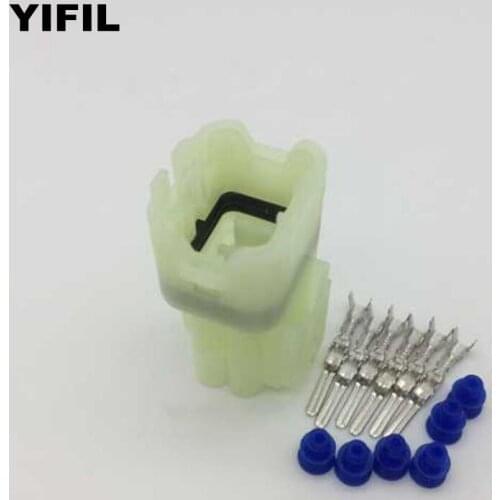10pcs/lot Sumitomo 6 Pin HM 090 Male Motorcycle Connector 6187-6801 Electrical Connector Socket Housing Plug For Toyota