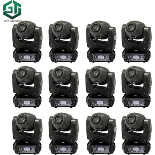 12pcs/lot 60W LED Spot Moving Head Light Professional Stage Disco Lights Led Moving Head Dj Spots moving heads 60w gobos