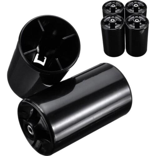 4pcs AA 2A to D Size LR20 Battery Adaptor Holder Case Converter Black Batteries Protector Storage Boxes Parts 1.7x58mm