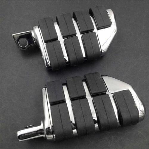 Large Rear Foot Pegs Pedals footpeg Rests For 2010-2015 11 12 13 14 Harley Davidson Fat Boy FLSTF Lo FLSTFB Forty Eight