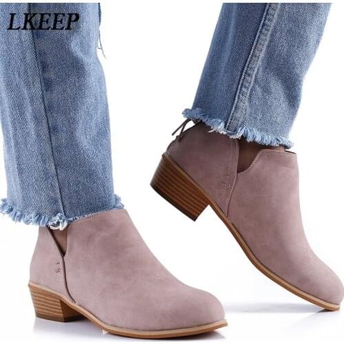 Spring Autumn Women Butterfly-knot Chelsea Boots Slip-On High Heels Pointed Toe Shoes Woman