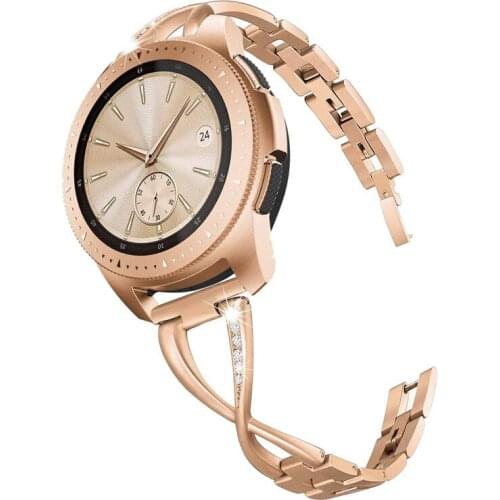 Bling Bracelet For Samsung Galaxy Watch 3 45mm 41mm Active 2 44mm 40mm Amazfit Gtr 2 Band For Galaxy 42mm 46mm Strap Huawei GT 2