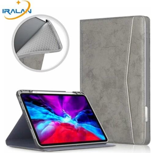 Tablet Case For iPad Air 4 10.9 2020 With Pencil Holder Smart PU Leather Stand Cover Funda For iPad Air 4 2020 Case 10 9 inch