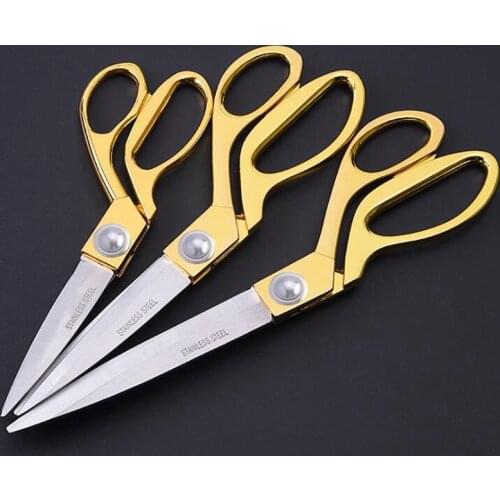 Professional Sewing Tailor Scissors Cutting Scissors For Fabric Needlework Exquisite Stainless Steel Dressmaker Shears Scissors
