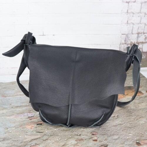 Casual Tote Women Crossbody Bags Genuine Leather Handbags High Quality Shoulder Female Large Capacity Rrregular Commuter Big Bag