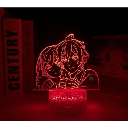 Hori San To Miyamura Kun Anime 3D LED White Base Light for Bedroom Decor Night Light Kids Brithday Gift Manga Desk Lamp