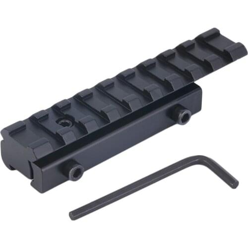 Tactical 11mm to 20mm Dovetail to Weaver Rail Mount Base Adapter for Scope Mount Converter Laser Sight