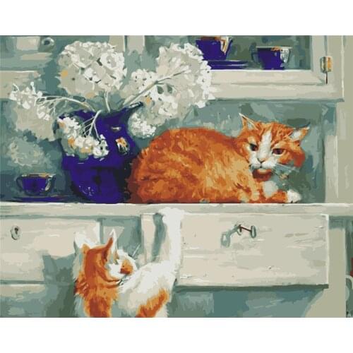 Topaz Hello Beautiful Car Bus Oil Painting By Numbers Art Picture Acrylic Paint Drawing On Canvas For Couple Hand Painted Home