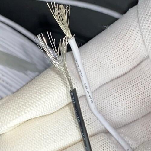Ul1007 standard electronic wire 18awg wire car easy to weld tinned copper wire toy model power cord power supply wire