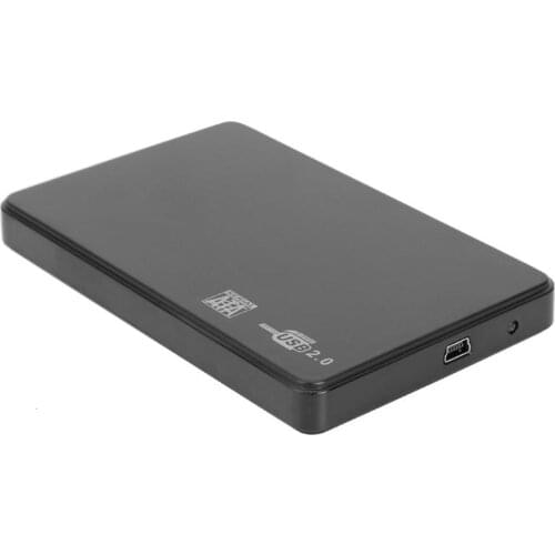 VKTECH 2.5 inch Hard Drive Box SATA USB2.0 Portable Tool Free SSD Disk HDD Case External Hard Disk Enclosure for PC hot sale
