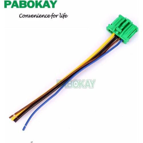 High Quality NEW Blower Motor Heater Fan Resistor Connector/Wire For Nissan Tiida Livina Citroen Peugeot Renault 6441.L2