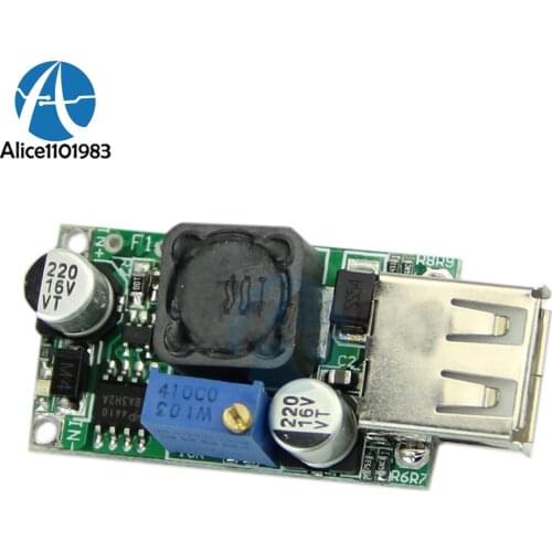 High Power Efficiency 2000mA DC-DC Boost Converter 3V Up 5V to 9V 2A USB Output Voltage Step up Module Board Voltage Indicator