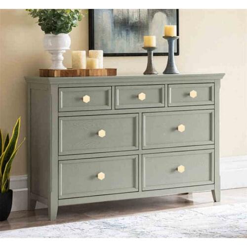 1Pc Hexagonal Furniture Handles Simple Design Classic Brass Cabinet Door Drawer Knob Wardrobe Dresser Pulls Handle Wall Hooks