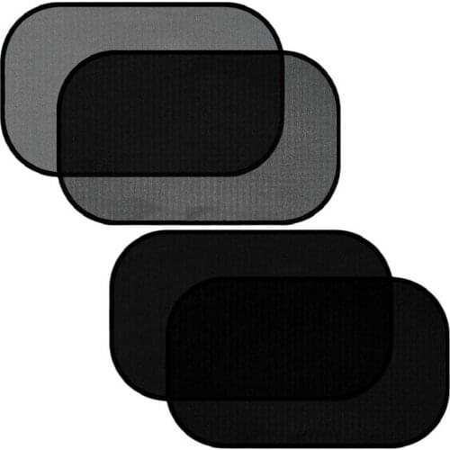 2Pcs Car Shade Heat Protection Easy to Install Nylon Mesh Vehicle Window Sunshade Cover for Larger SUVs