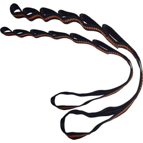 2PCS Yoga Hammock Chrysanthemum Rope Extend Indoor Anti-Gravity Yoga Hammock Assisted Lash Rope 100*2.5CM*1