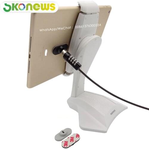 4 pcsx 4 digital mini safety laptop computer tablet Security Cable lock fit for 3x5 Nobel slot for ipad anti theft