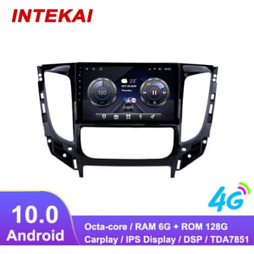 9" Android 10.0 Car Radio GPS Navigation autoradio multimedia player for Mitsubishi TRITON L200 AC 2015 head unit stereo