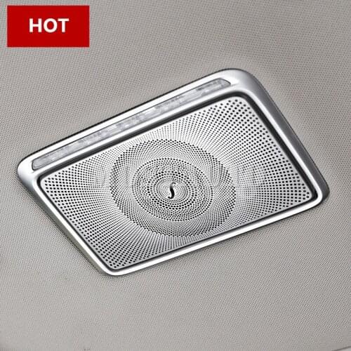 For Benz C Class W205 S205 Inner Roof Rear Reading Light Cover Trim 2014-2021 2pcs Car Accessories Interior Car Decor Car Trim