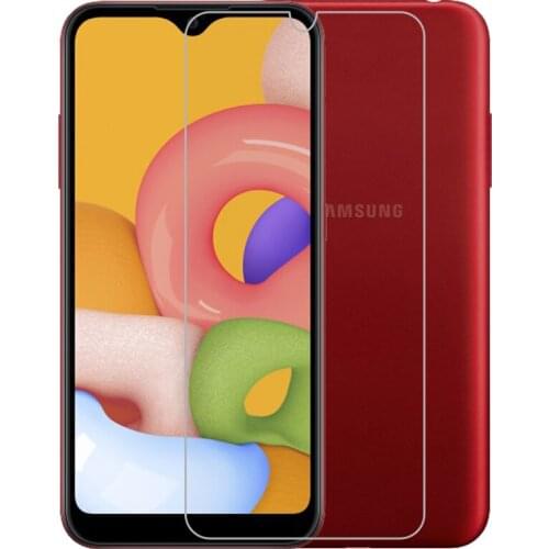 For Samsung Galaxy A01 Tempered Glass For Samsung A01 Glass Film Screen Protector Protective Glass for Samsung Galaxy A 01 5.7"