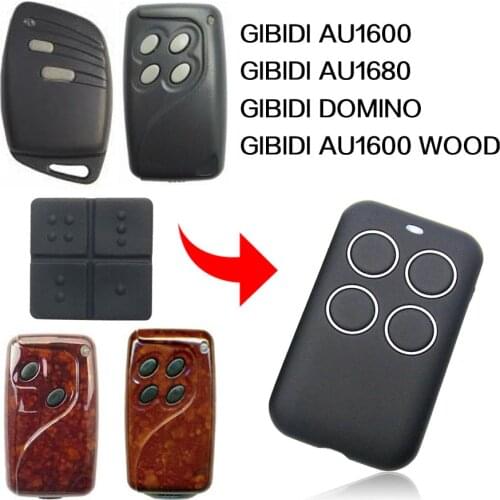 GIBIDI AU16800 WOOD GIBIDI AU1680 DOMINO remote control gate remote control GIBIDI garage door remote control 433MHz