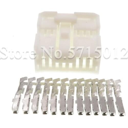 13 Hole Automotive Rearview Mirror Adjustment Switch Socket Car Electrical Female Cable Connector For Honda 6098-2784