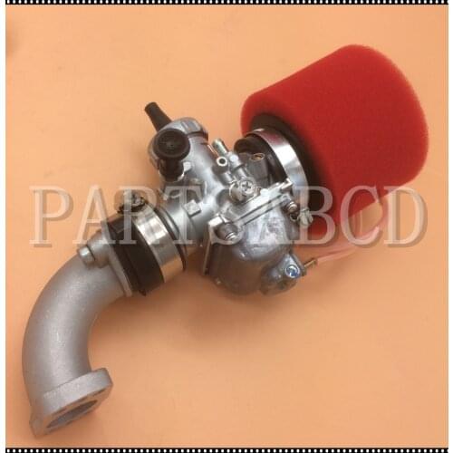 MIKUNI VM24 Carburetor with Intake Manifold and 42mm Air Filter Pit Dirt Bike 150CC 160cc CRF50 Motorcycle