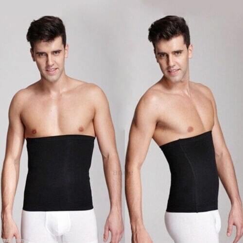 New Fashion Shaperwear Waist Trainer Men Abdomen Fat Burner Corset Beer Belly Body Shaper Slimming Waist Trimmer Belt