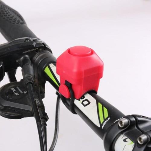 Creative Cycling Bike Electric Handlebar Bells Horn Shell Sound Alarm Loudy Bell MTB Bicycle Handlebar Ring Sport 3 Colors Hot