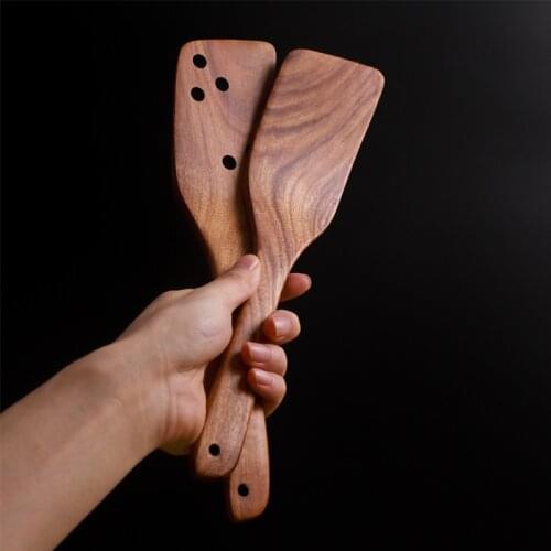 Japanese-style Solid Wood Spatula Kitchen Wooden Special for Non-stick Pan Cooking Tools Household Kitchen Supplies Kitchenware