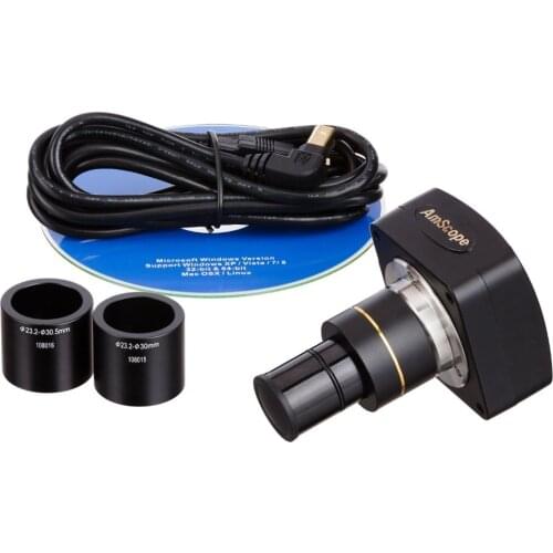 AmScope 3MP USB2.0 Microscope Digital Camera + Software MU300