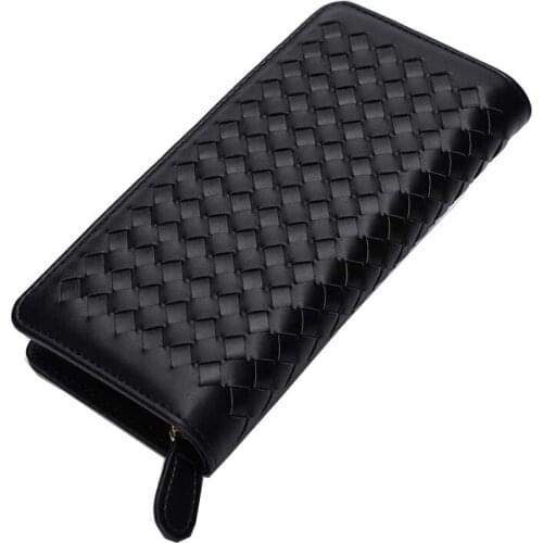 Men Thick Leather Wallet Coin Purse Fashion Long Men Women Cellphone Wallets Purse Solid Card Holder Clutch Bag for Male Feamale