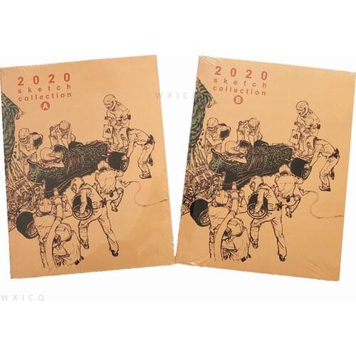 New Kim Jung-Gi 2020 Sketch Collection Book Korea Kim JungGi Comic Sketch Manuscript illustration Book Vol. A+B
