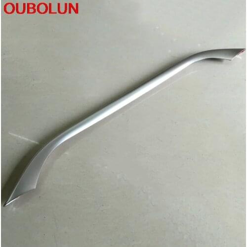 OUBOLUN For Toyota Prius 2016 2017 2018 Front Dashboard Instrument Panel Gauge Hood Garnish Detector Cover Trim Accessories ABS