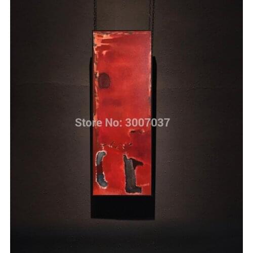 Hand painted red color abstract Oil Painting on canvas Modern painting art wall picture for home decor canvas painting