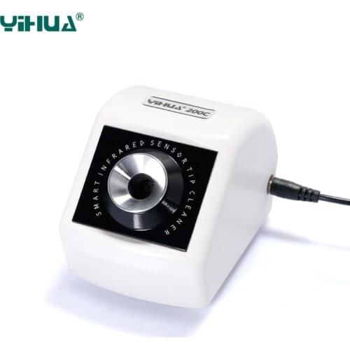 Infrared Sensor Smart Induction Soldering Iron Tip Cleaner Light Weight Iron Tips Cleaning Tool YIHUA 200C