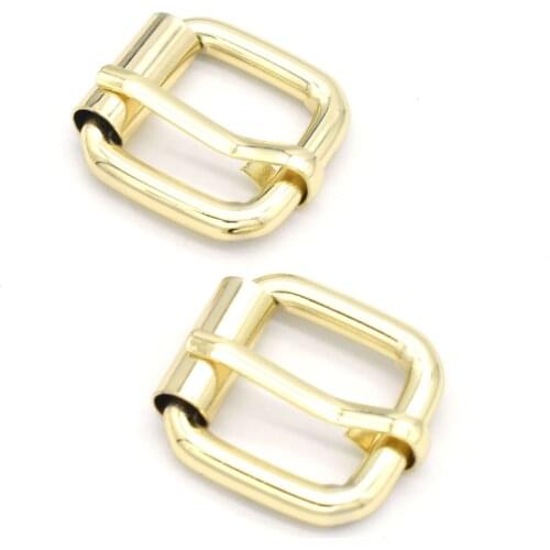 1'' Gold Belt Buckle Center Bar Buckle Slide Buckles Adjustable Metal Purse Bag Strap Buckle Handbag Webbing Hardware 6PCS