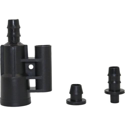 10 Sets irrigation system 1/2" internal thread nozzle holder Connect 9mm hose Pipe fittings plastic 3 Pcs/set