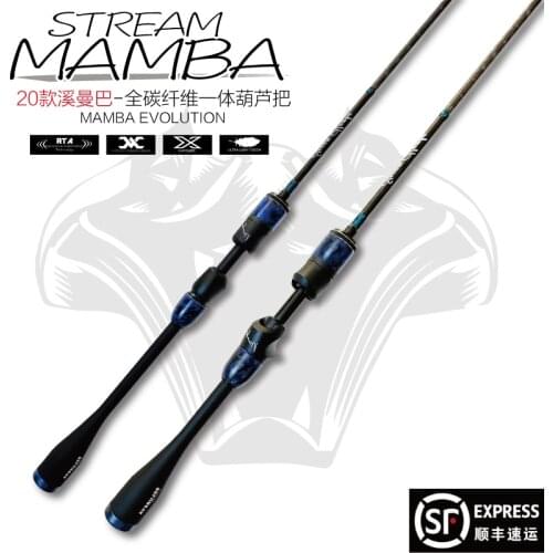 2020 New Japan Fuji Parts Carbon Handle Solid Tip Trout Rod 562UL/622L Spinning/Casting Fresh Water Fishing Rod