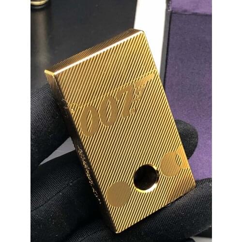 2021 new 100% brand new retro DuPont bright sound kerosene lighter windproof, electronic lighter