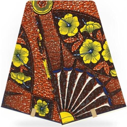 African Wax Cloth Cotton Batik Fabric Nigeria High-End Fashion Design Fabric