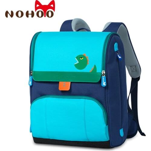 NOHOO Children School Bags for Boys Orthopedic Waterproof School Backpacks Girls Book Bag Knapsack Mochila escolar for 6-12 Year
