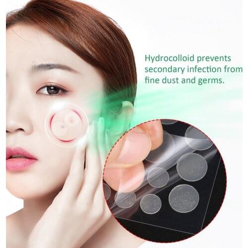 Acne Spot Patch Hydrocolloid Invisible Absorbing Cover Patch Acne Pimple Patches Face Spot Scar Care Stickers Face Care Tool
