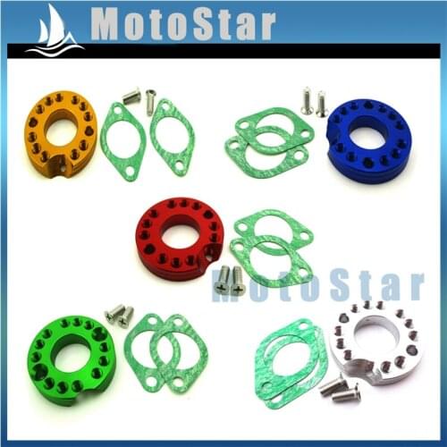 26mm Carburetor Adaptor Carb Mainfold Spinnder Plate For Dirt Pit Bike ATV Quad