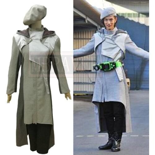 Kamen Rider ZIO White WOZ Cosplay Costume Party Christmas Halloween Custom Made Any Size